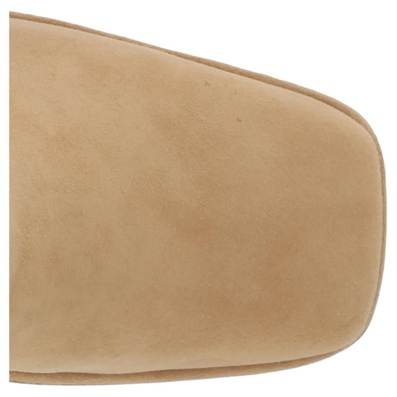 Sam Edelman Issabel Knee High Suede Boots Camel Tan Block Heel Size 6 New - Picture 7 of 10